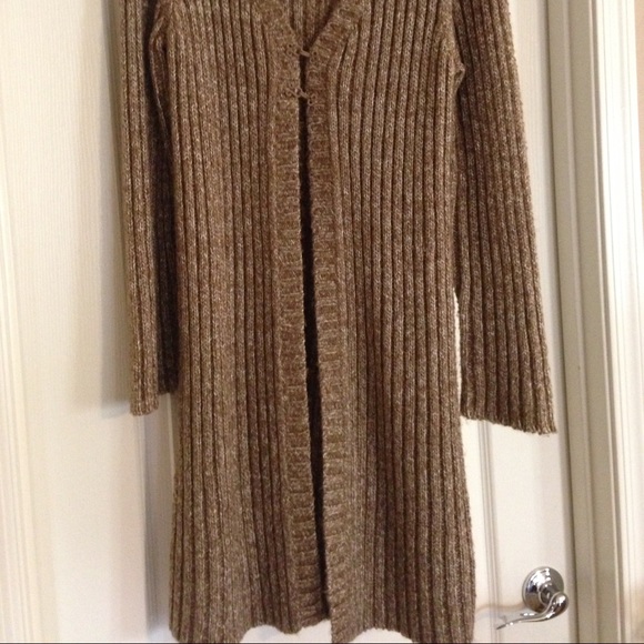 Christopher & Banks sweater coat - size large - Picture 2 of 4